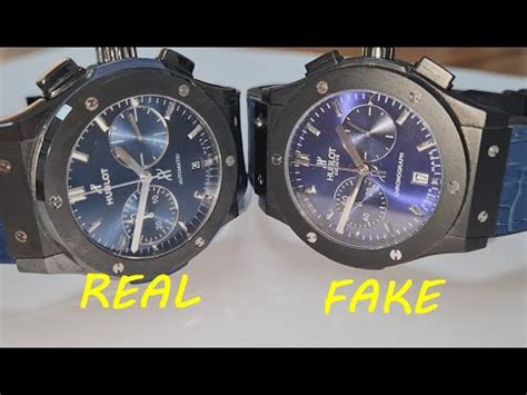 hublot big bang fake vs real|counterfeit hublot.